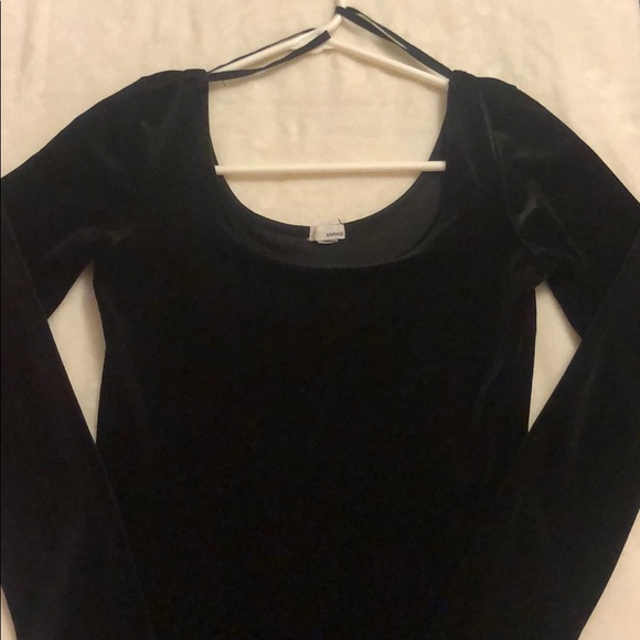 Velvet Long Sleeve Cocktail Dress - Picture 3 of 3